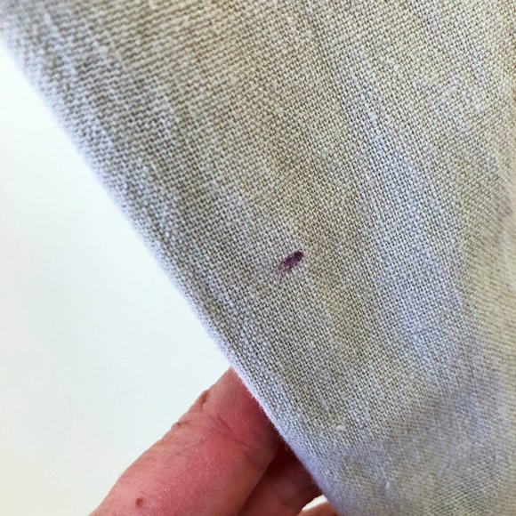 Chocolate Tan Linen Pants with Belt (S) - Picture 6 of 6